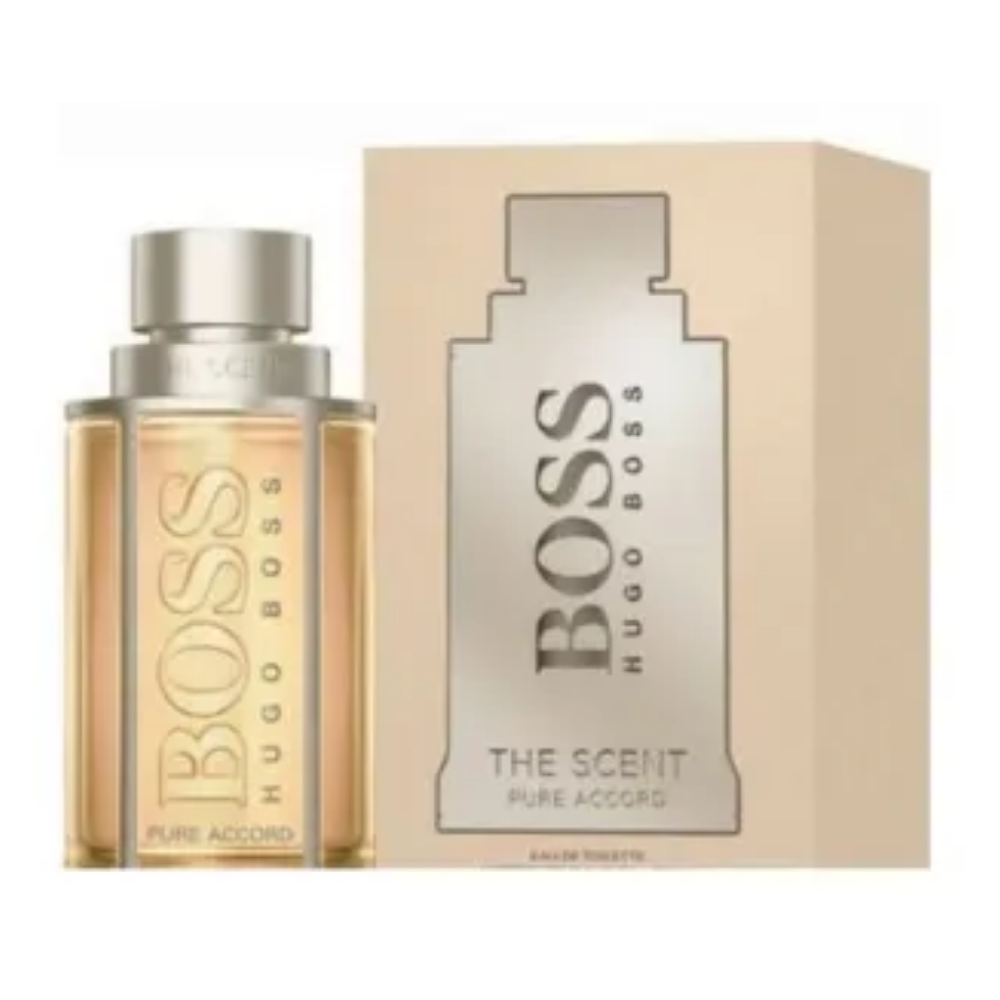 Hugo Boss The Scent Pure Accord Eau de Toilette Spray 3.4 oz (100ml) for Men