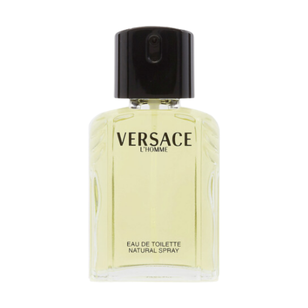 Versace L'Homme Eau de Toilette Spray for Men, 3.3 oz / 100 m
