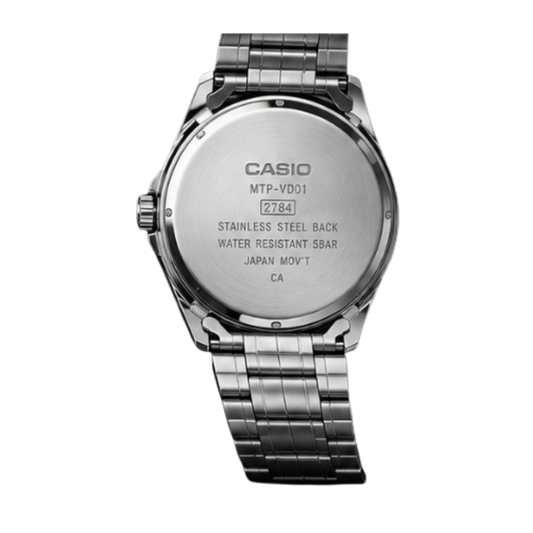 Casio Men's Stainless Steel Quartz Watch image 3