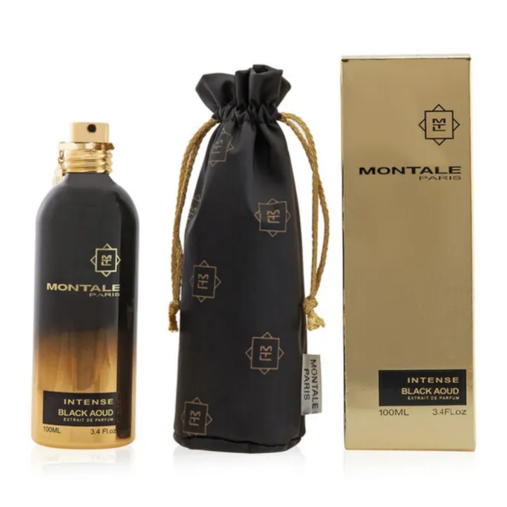 Montale Black Aoud Intense Extrait de Parfum Spray 100ml (3.4 Oz) Unisex
