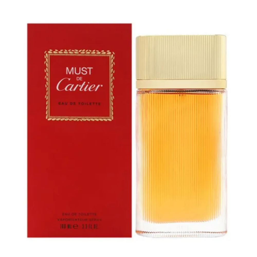 Cartier Must Eau de Toilette Spray for Women, 3.3 oz / 100 ml