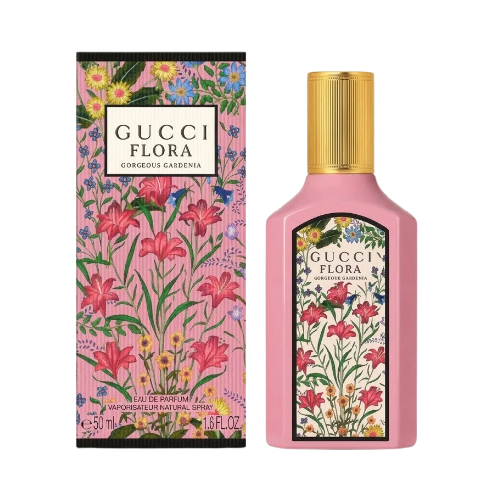Gucci Flora Gorgeous Gardenia Eau de Parfum Spray for Women, 1.6 oz / 50 ml