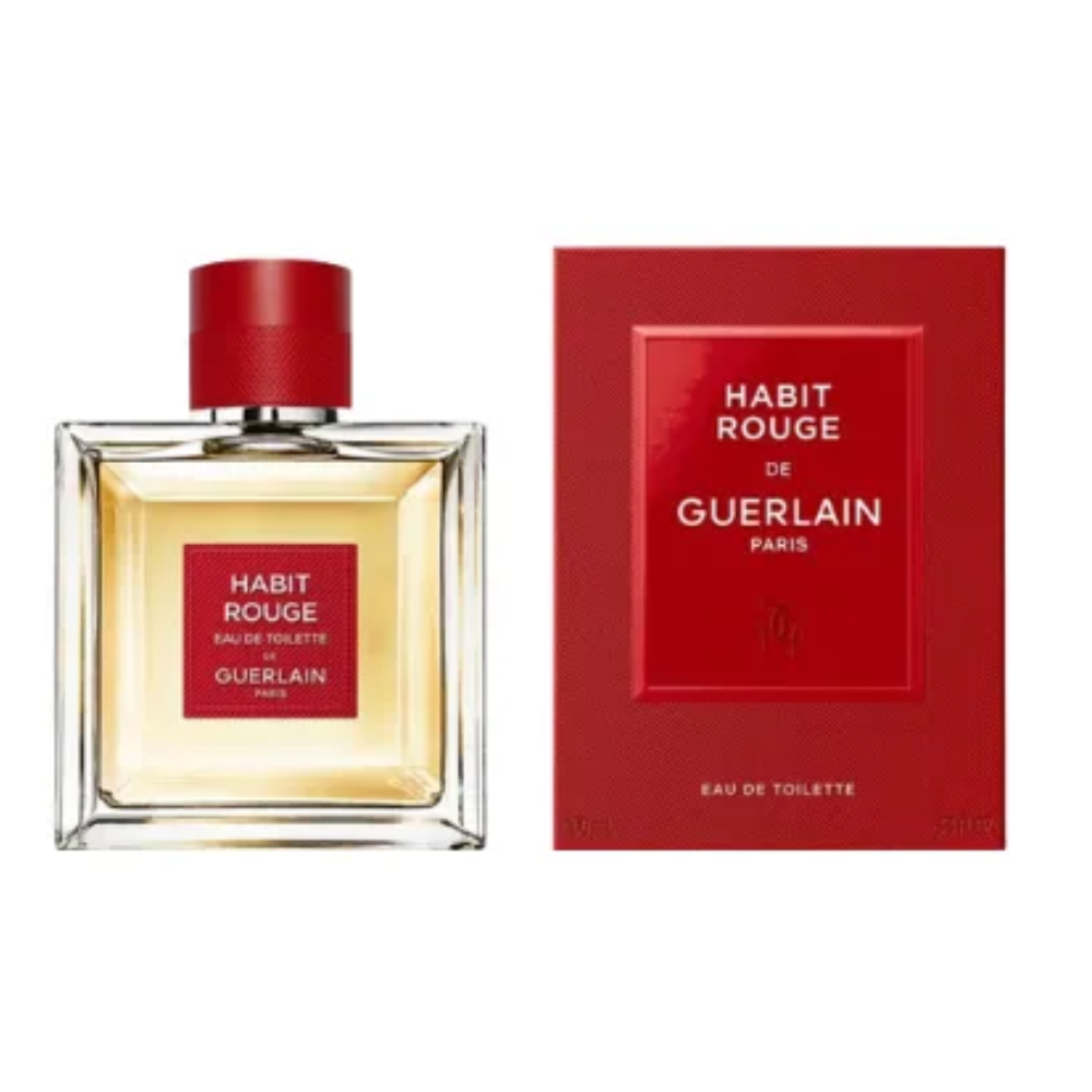 Guerlain Habit Rouge Eau de Parfum for Men 100ml / 3.4 Oz
