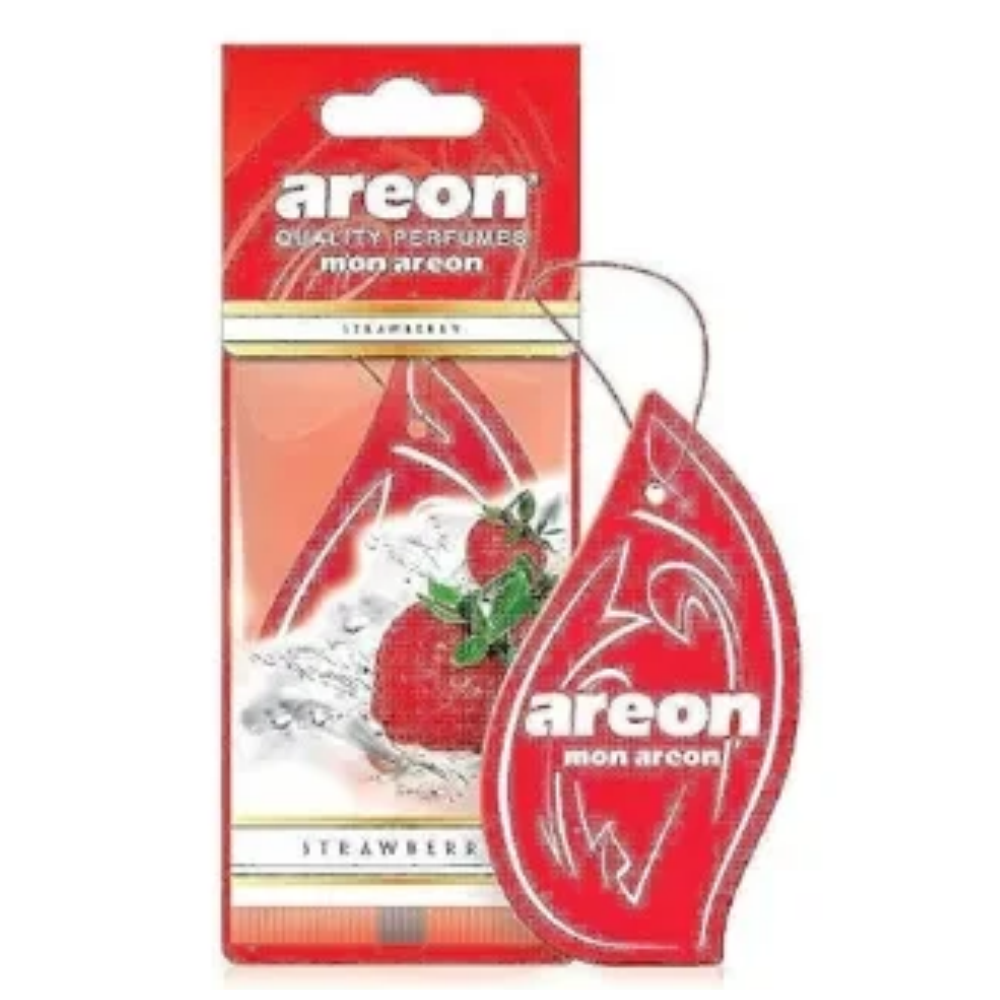 Areon Mon Hanging Car Air Freshener Strawberry