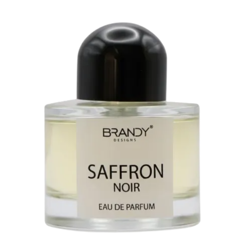 Brandy Designs Saffron Noir Eau de Parfum 100ml Unisex with Free 7 x 10ml Assorted EDP Gift Set