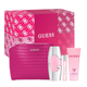 GUESS Woman Eau de Parfum 4-Piece Gift Set – Perfume, Body Lotion & Pouch