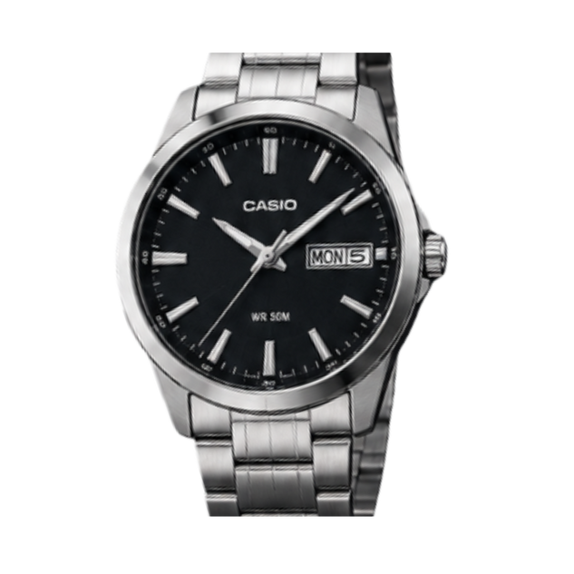 Casio Men's Stainless Steel Quartz Watch