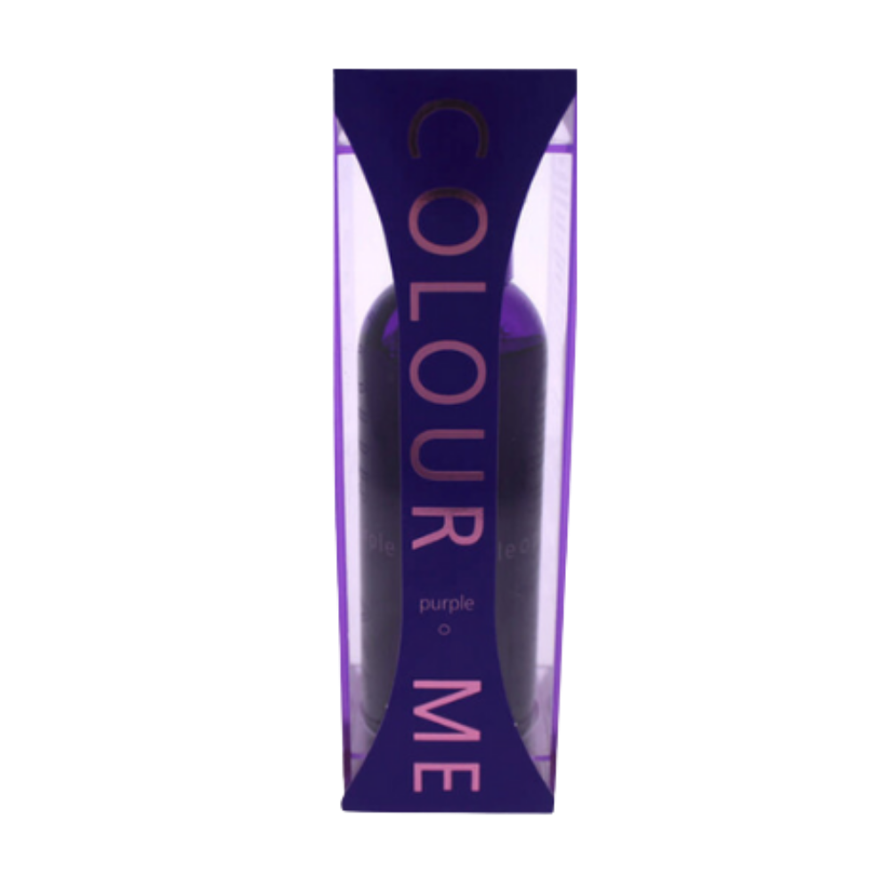 Milton-Lloyd Colour Me Purple Eau de Parfum Spray for Women, 3.4 oz / 100 ml