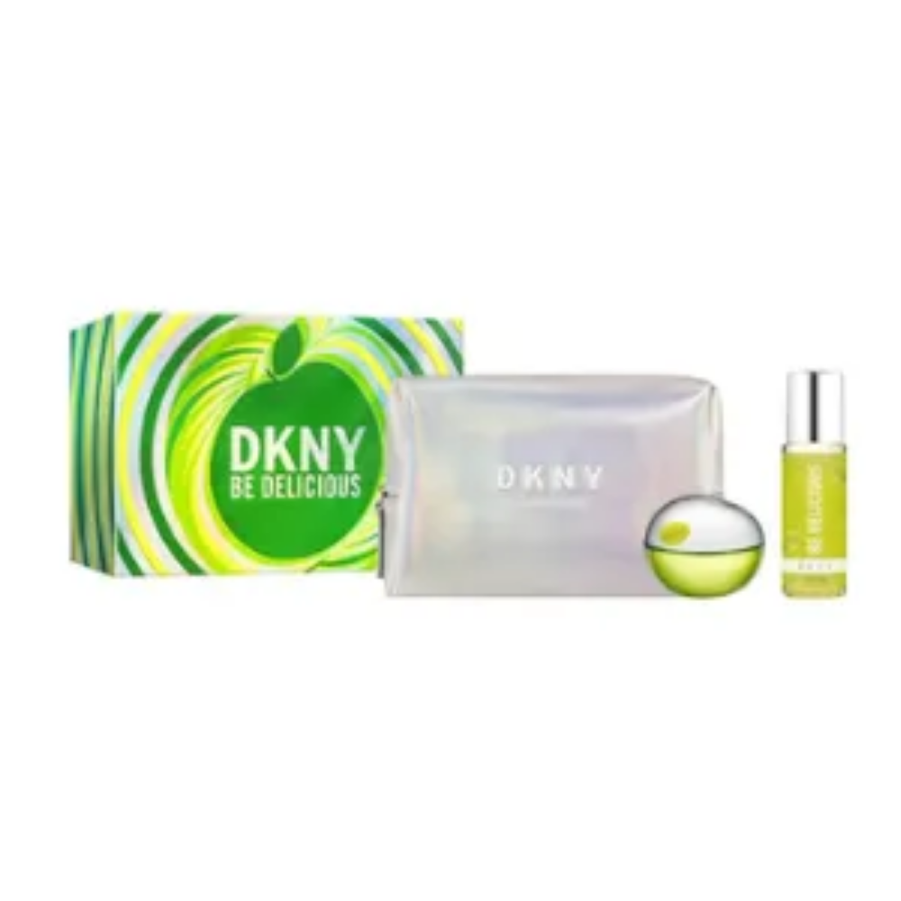 DKNY Be Delicious Eau de Parfum 3-Piece Gift Set for Women