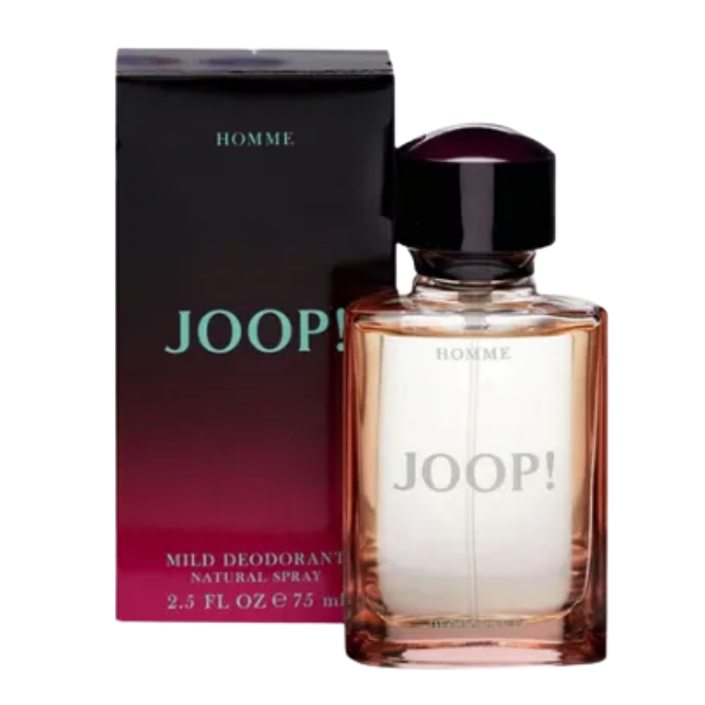 JOOP! Homme Deodorant Spray for Men, 2.5 oz / 75 ml