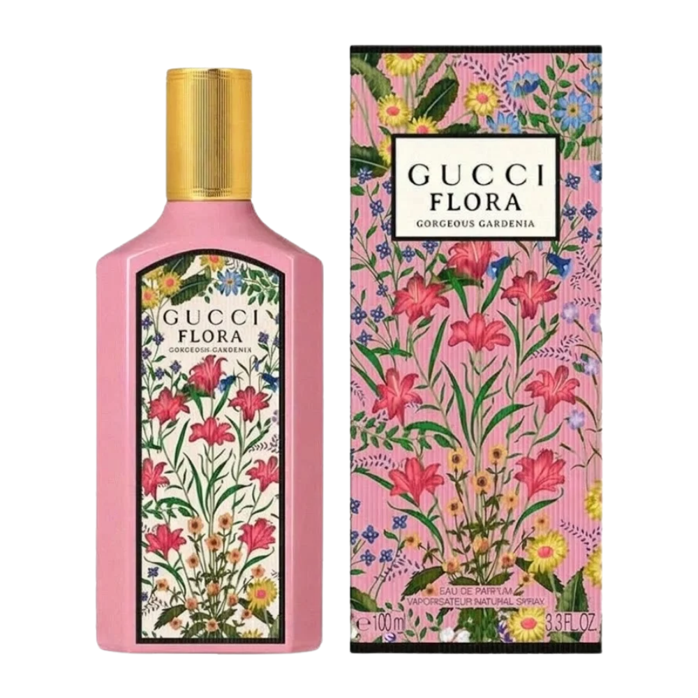 Gucci Flora Gorgeous Gardenia Eau de Parfum Spray for Women, 3.3 oz / 100 ml