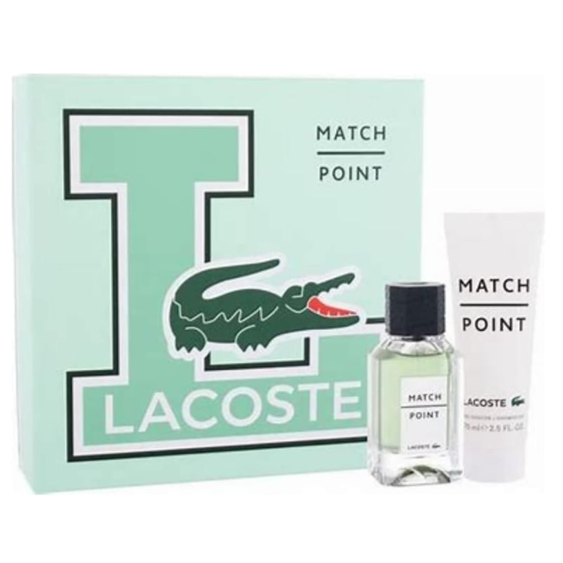 Lacoste Match Point Gift Set – EDT 50ml + Shower Gel 75ml
