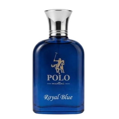 Polo Martini Royal Blue Eau de Parfum 80ml for Men – Fresh Woody Fragrance