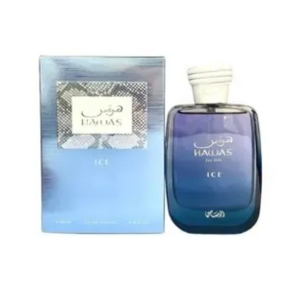 Rasasi Hawas Ice Eau de Parfum Spray for Men 3.38 oz