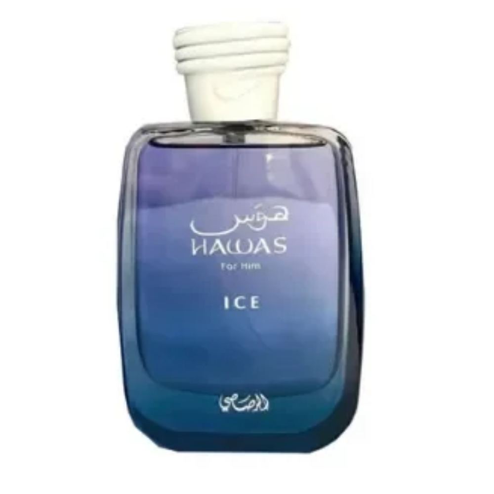Rasasi Hawas Ice Eau de Parfum Spray for Men 3.38 oz
