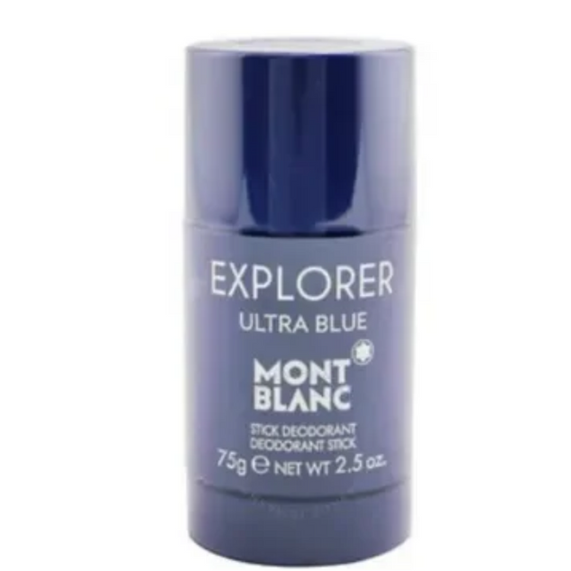 Montblanc Explorer Ultra Blue Deodorant Stick 75g for Men