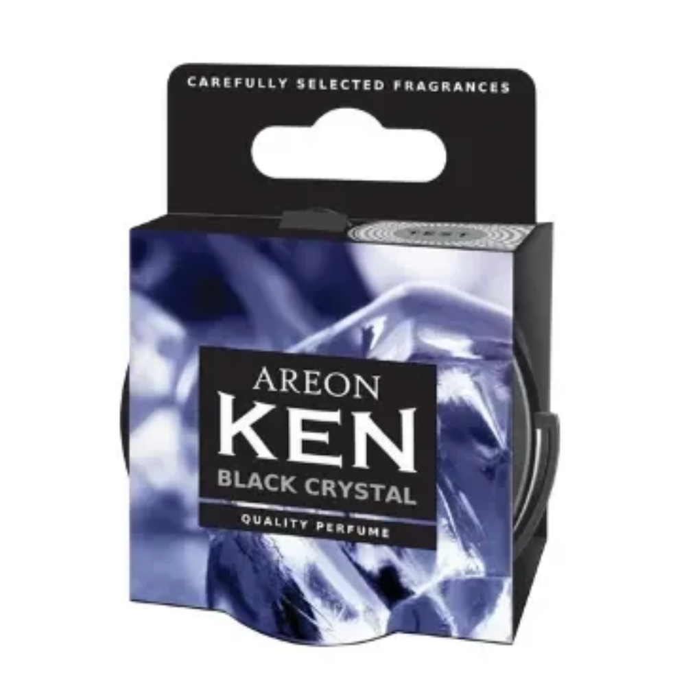 Areon Ken Car Perfume Black Crystal AK 05 – Pack of 1 Car Air Freshener