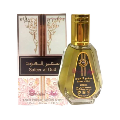 Safeer Al Oud Eau de Parfum 50ml Vaporisateur Spray