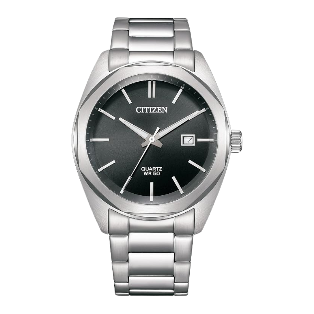 Citizen Men's Quartz Analog Watch – Stainless Steel Bracelet