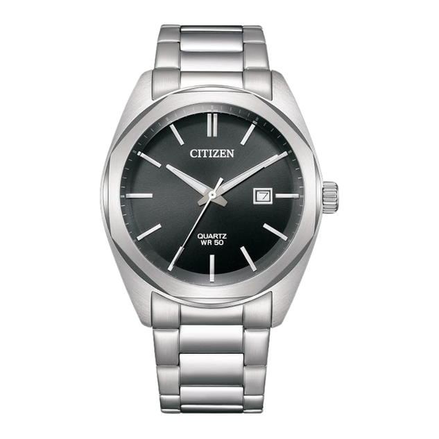 Citizen Men's Quartz Analog Watch – Stainless Steel Bracelet