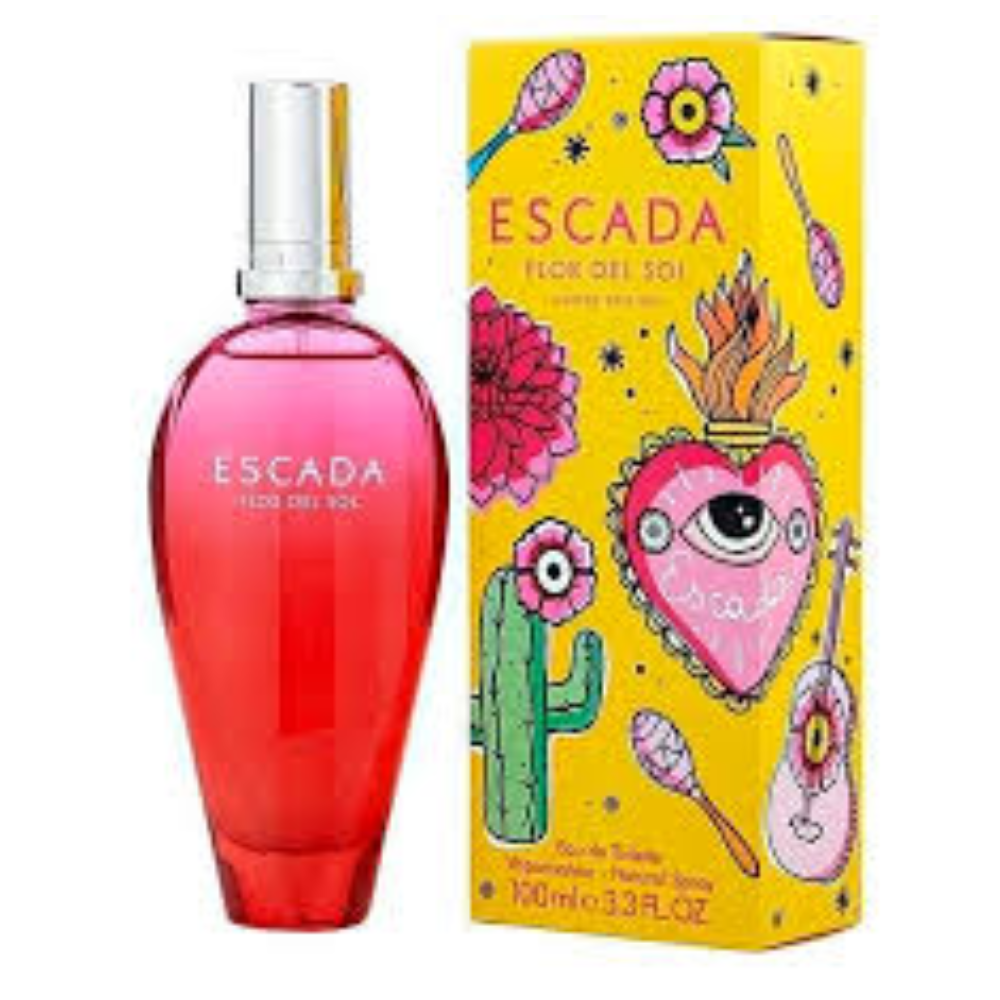 Escada Flor Del Sol Eau de Toilette for Women, 100ml