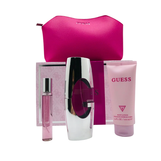 GUESS by Georges Marciano Eau de Parfum Gift Set for Women, 75ml EDP + 100ml Body Lotion + 15ml EDP image 2