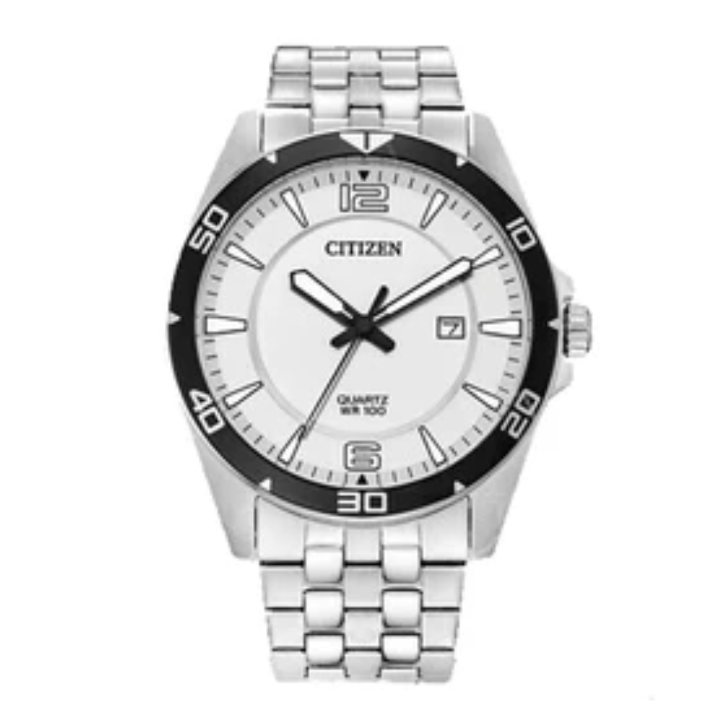 CITIZEN Men’s Quartz Watch Analog Display Stainless Steel Strap BI5051-51A